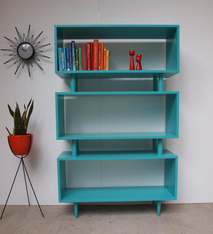 Custom Mid Century Bookcase